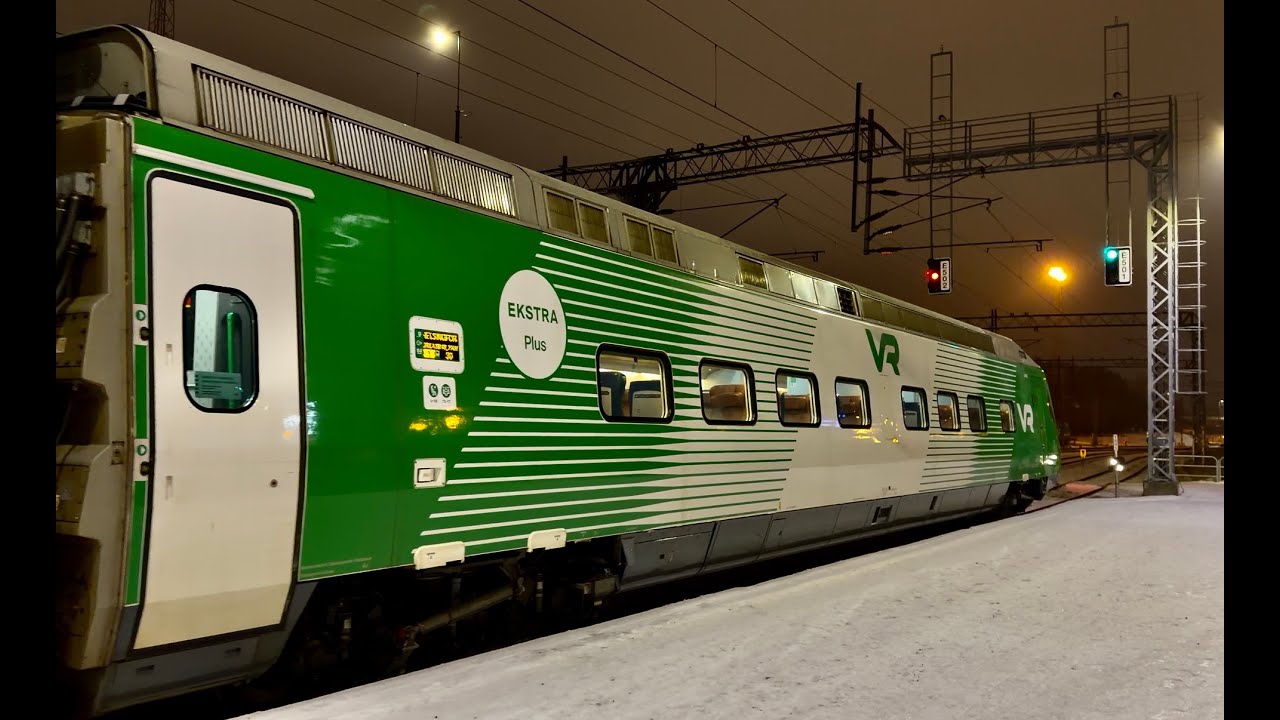 JUNIA PIMEÄLLÄ   TRAINS IN DARKNESS   KOKKOLA CITY   FIN                TAMMIKUU 17 JANUARY 2026.