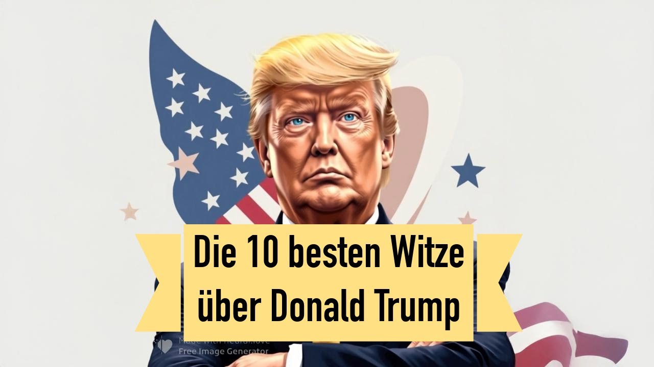 Die 10 besten Witze &uuml;ber Donald Trump - mit Jupp und Pitter