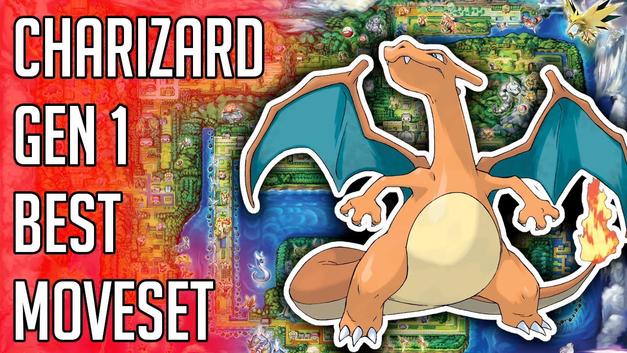 Charizard Gen 1 Best Moveset - Руководство по версии Pokemon Red Blue