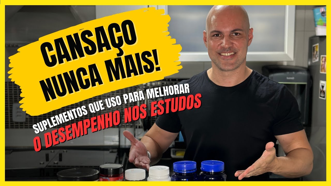 Diga adeus ao cansa&ccedil;o - suplementos que uso para melhorar desempenho no estudo e no TAF