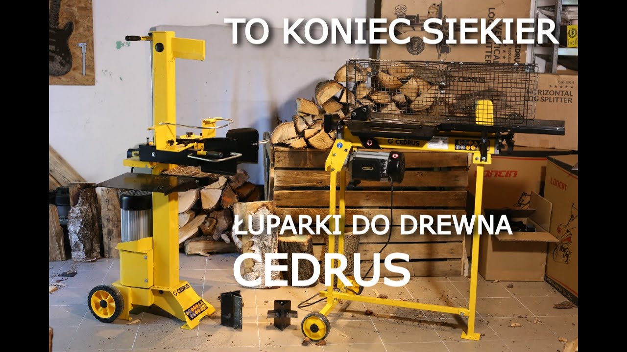 Дровокол Cedrus LS02H против LS06V — 7 тонн. Какой выбрать? Азбука использования - Тест