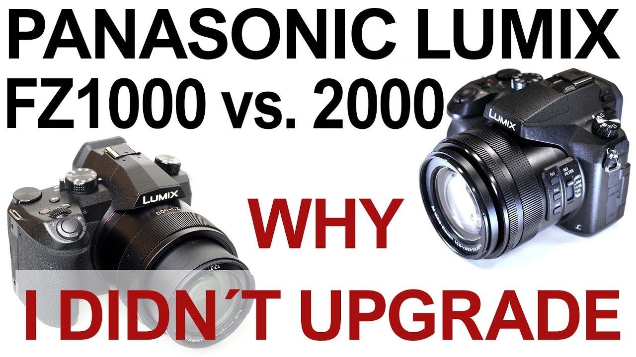PANASONIC Lumix DMC FZ1000 versus FZ2000 - what is missing