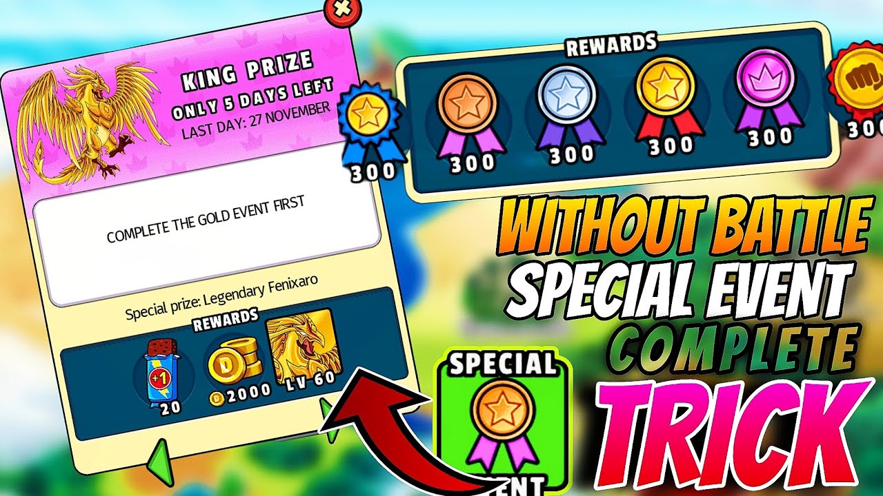 NEW UPDATE SPECIAL EVENT COMPLETE NEW TRICK ON DYNAMONS WORLD
