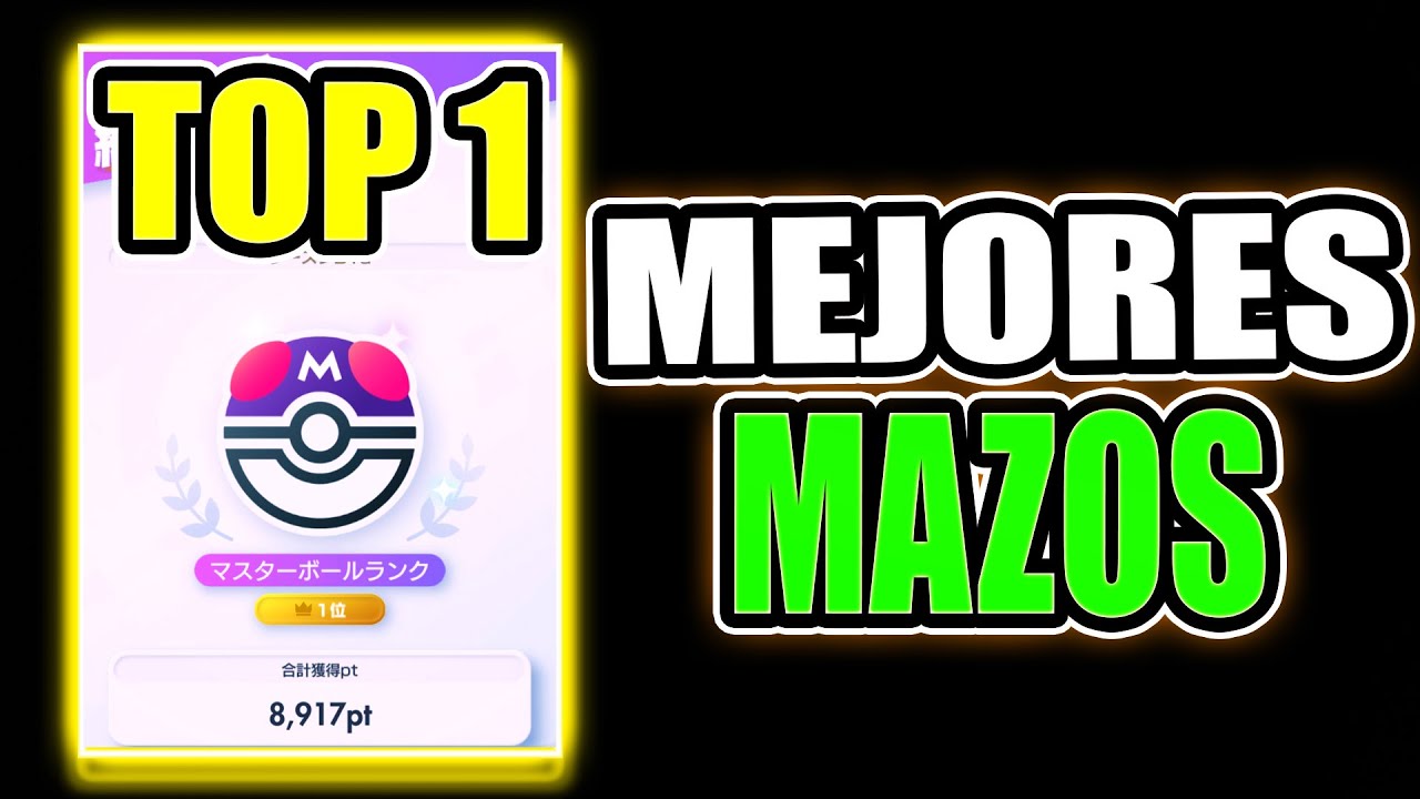 👑Los MEJORES MAZOS de Pokemon TCG Pocket SEG&Uacute;N el MEJOR JUGADOR del MUNDO!
