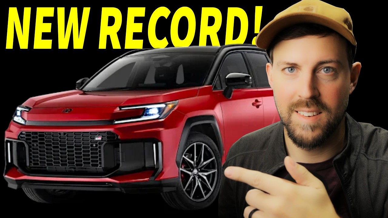 Toyota just SMASHED all-time sales records in 2025: Full Breakdown