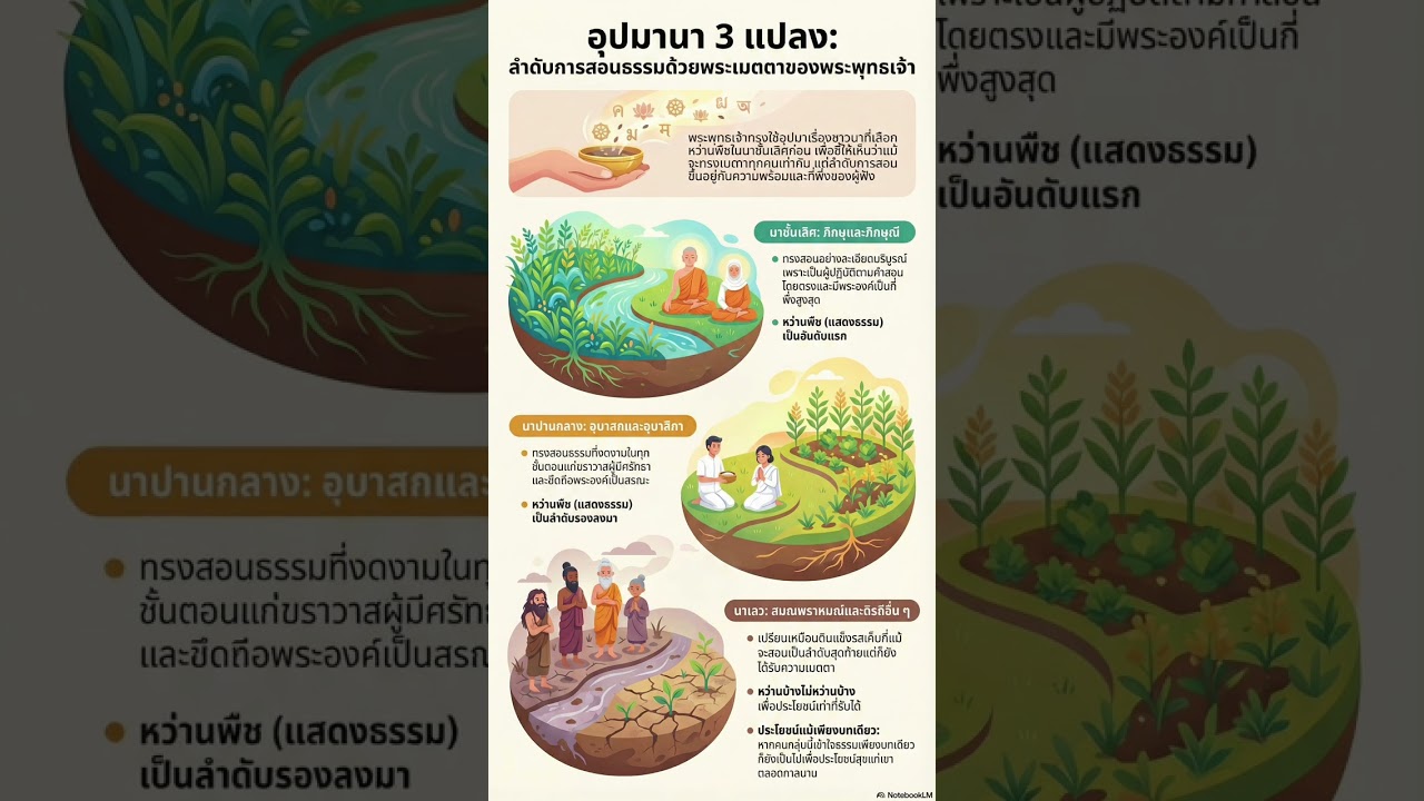 สอนธรรมด้วยพระเมตตาของพระพระพุทธเจ้า
