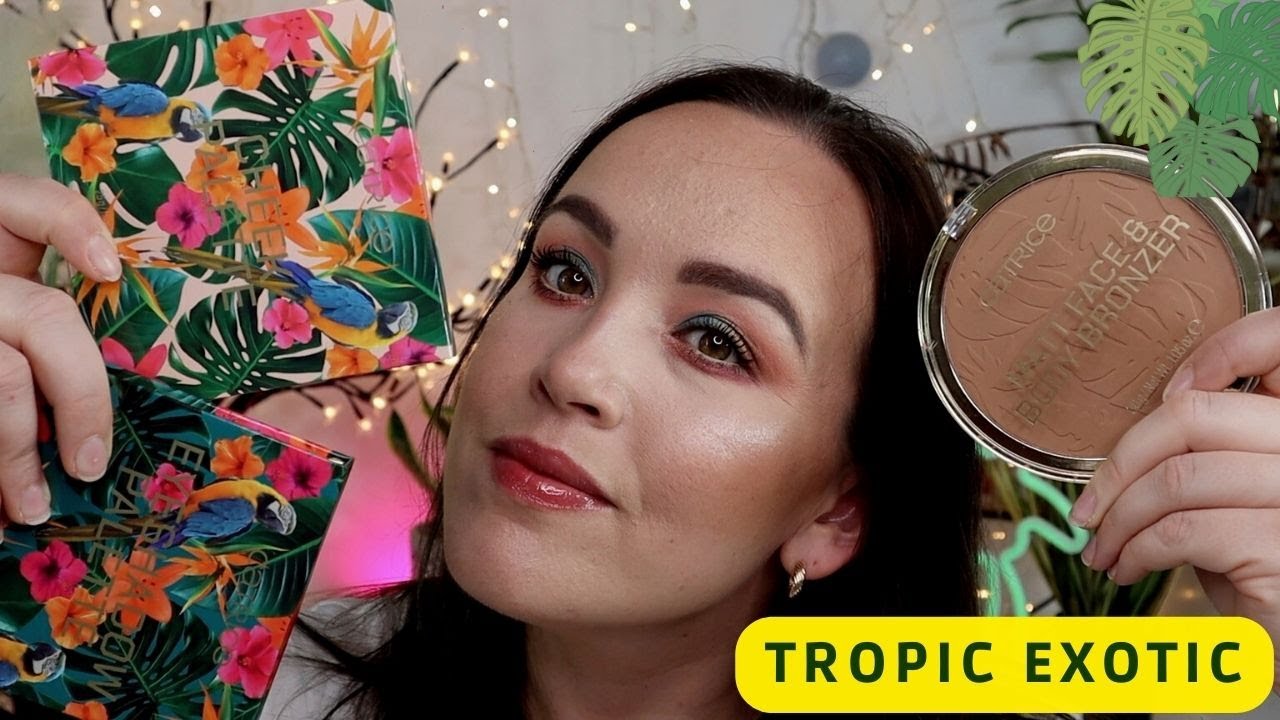 Test Catrice Tropic Exotic, cudna paleta do twarzy, gigantyczny bronzer i calkiem fajne cienie:)