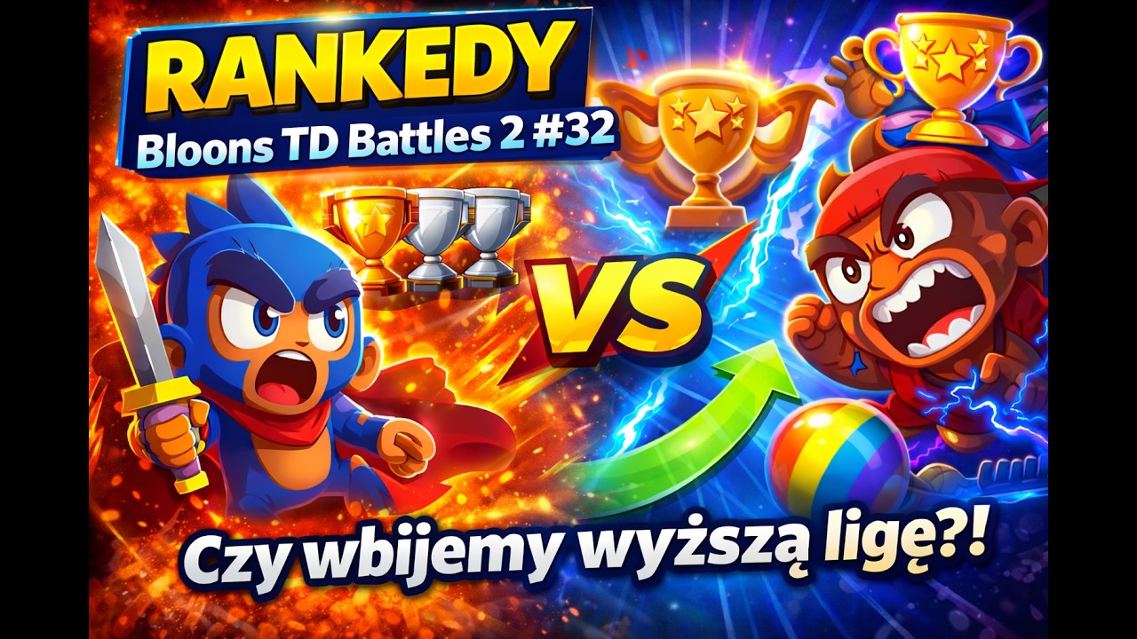 Kolejny odcinek! Gramy RANKEDY w Bloons TD Battles 2 PL #32