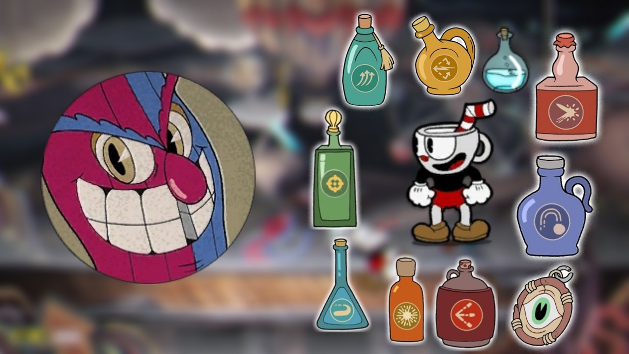 Beating Beppi The Clown with All Shots (Expert, No Charms, No Damage) | Cuphead