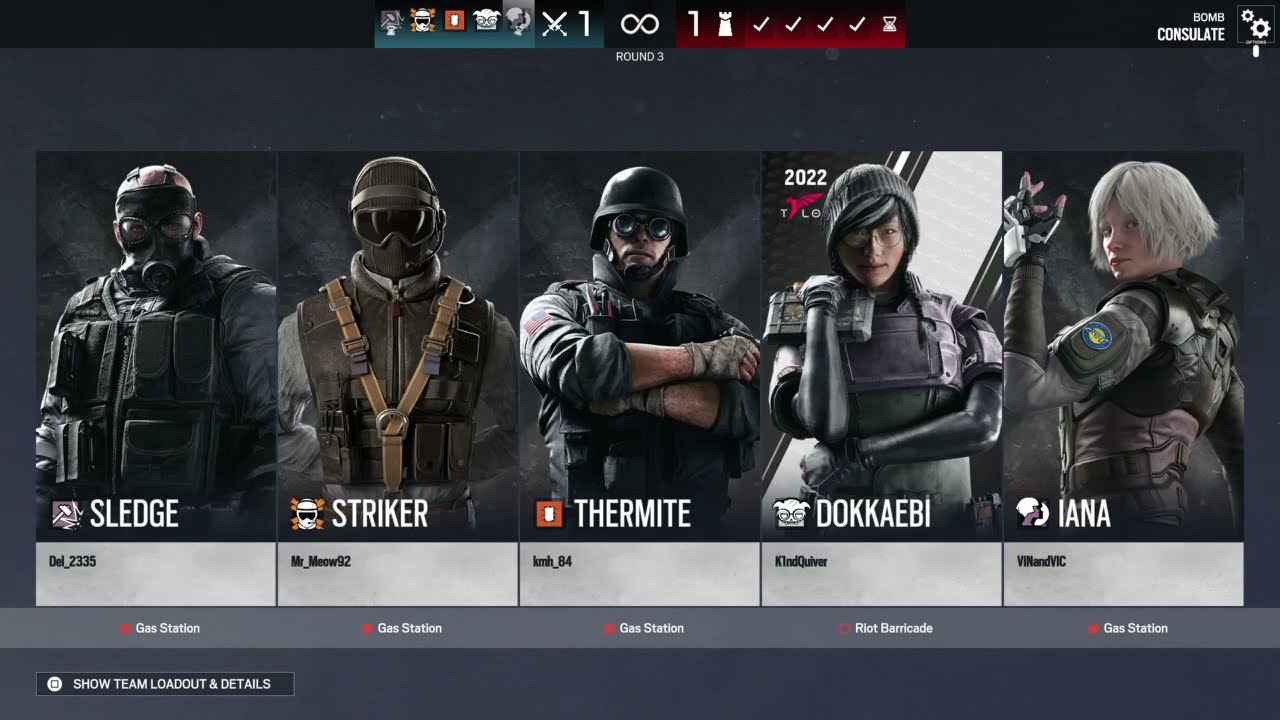 Tom Clancy's Rainbow Six Siege X 6.3K/D