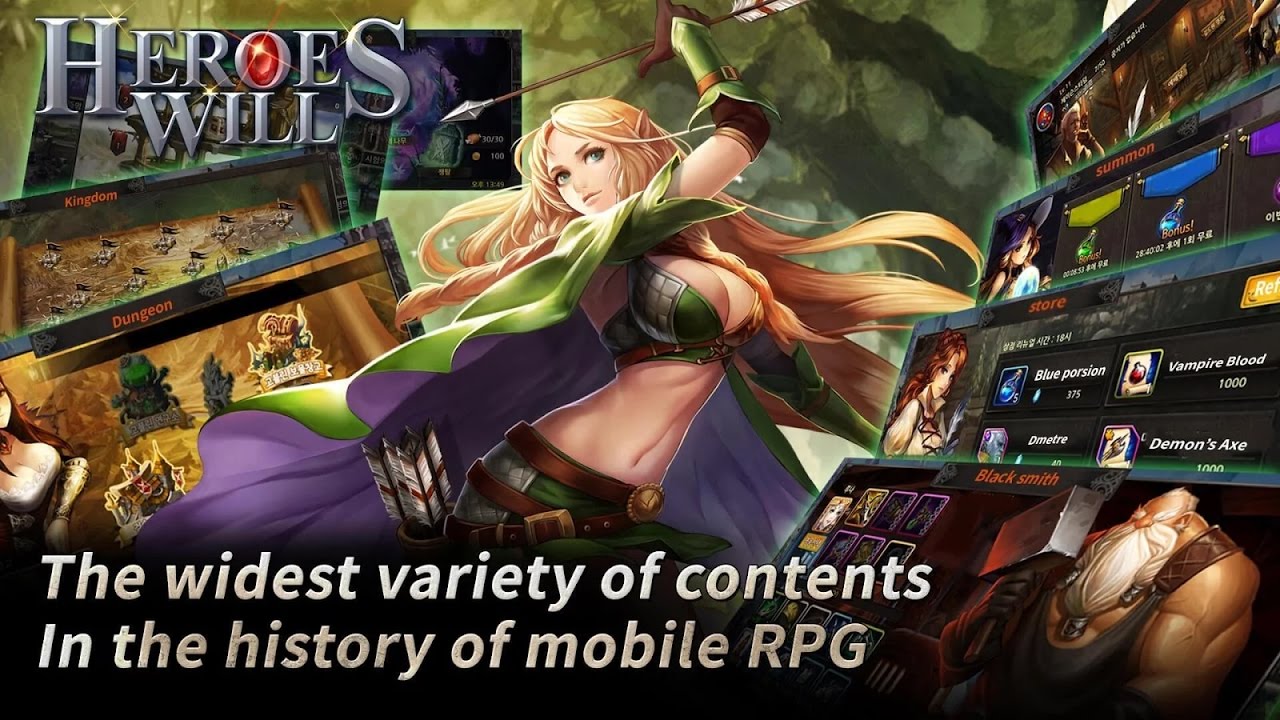 Heroes Will▶️ Android-iOS GamePlay 1080p(by TRITONE)