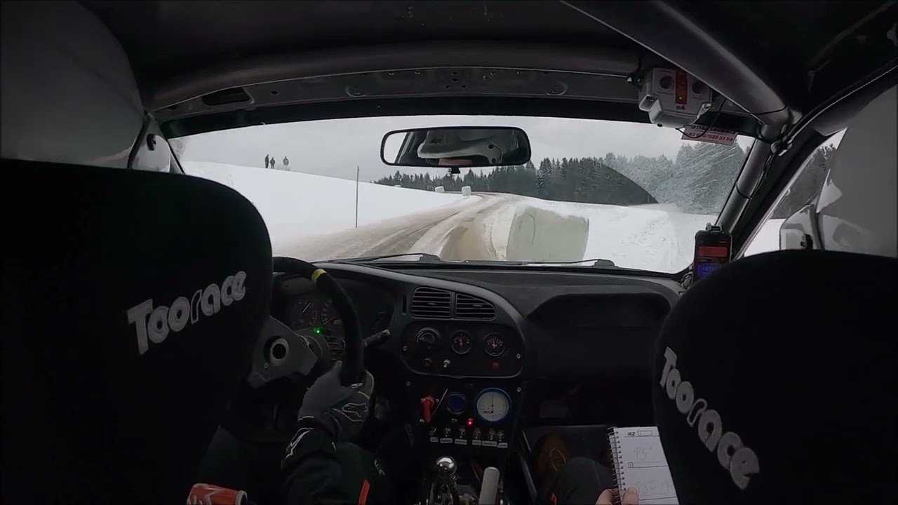 38. LKW FRIENDS on the road Jännerrallye - RZ6 - J. Voldřich -P. Odvárka Mitsubishi Lancer EVO VI
