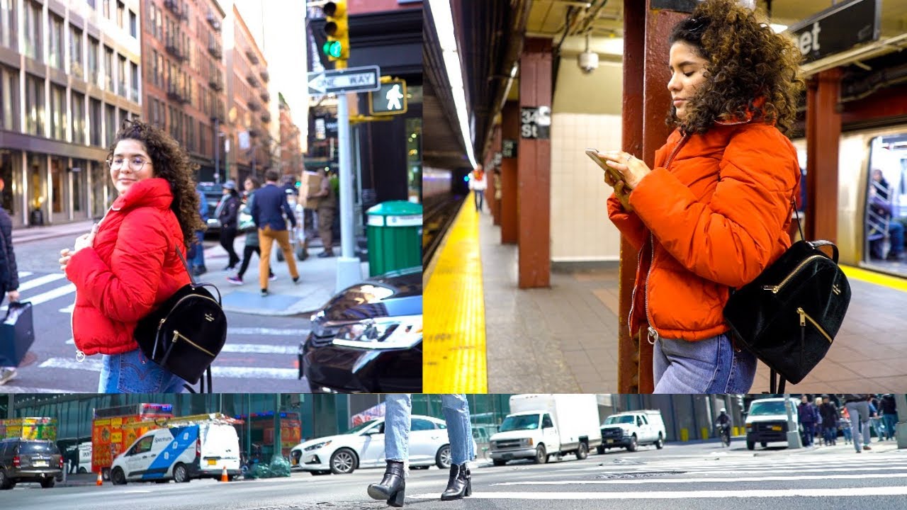 Follow Me Around NYC + Answering CURLY HAIR QUESTIONS On The Go