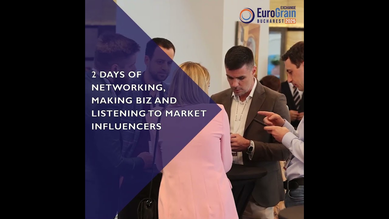 Euro Grain Exchange 2025 | Bucharest 10-11 April  #agribusiness #networkingmatters #graintrade