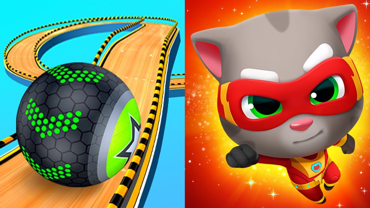 Going Balls VS Talking Tom Hero Dash-Discover all the heroes-Ultrahero BIG UPDATE Tiktok Game mrtodf