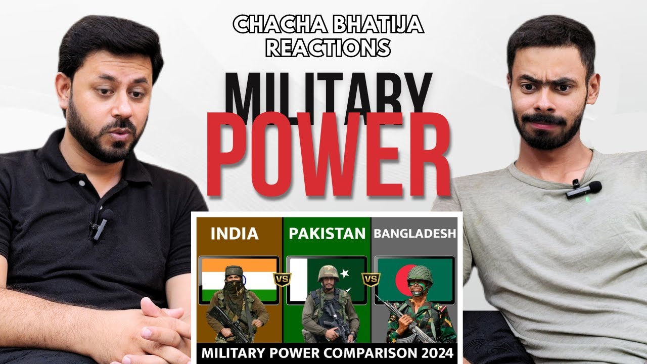 Epic Reaction: India vs Pakistan vs Bangladesh Military Power Comparison (2024)