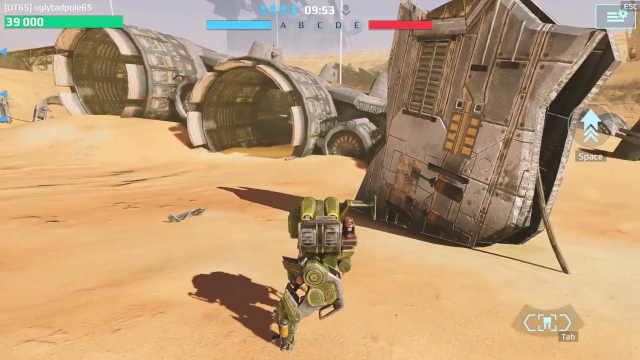 Mouse in War Robots Cat & Mice game mode