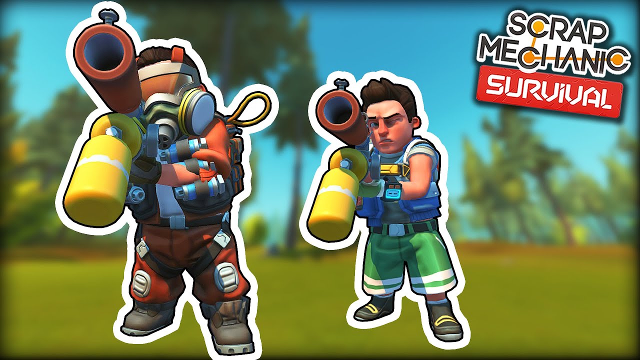 Mistakes Were Made... But We Finally Got Spudguns! (Scrap Mechanic Co-op Survival Ep.13)