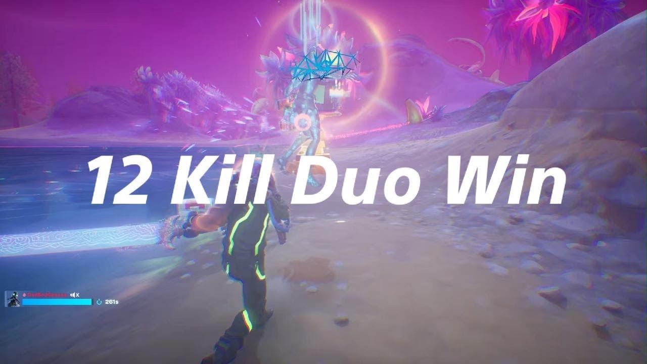 Duo Win 12 Kills Zero Build Player 2of2 Bigfoot Boss