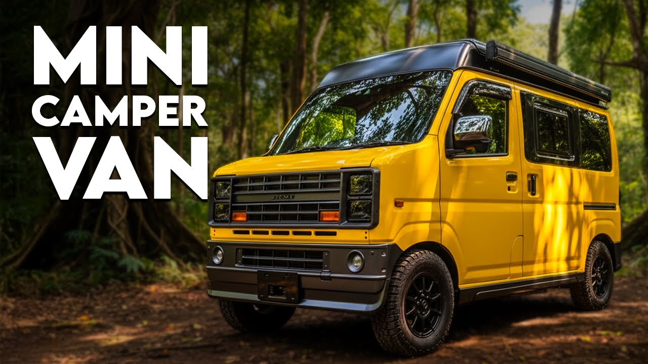 25 Mini Camper Van That Can Go Everywhere | Japanese KEI Campers