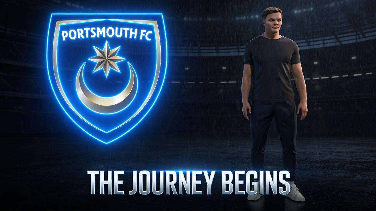 Day 1 as a manager of Portsmouth FC26 Career Mode