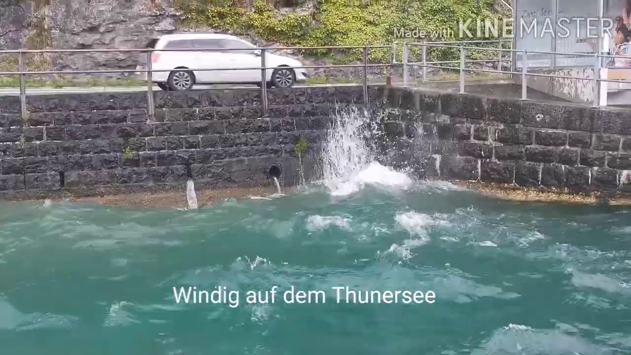 Windig auf dem Thunersee