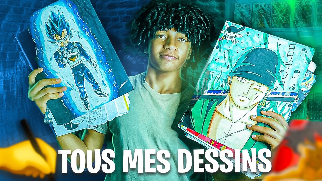 Je Vous Montre Enfin TOUS MES DESSINS !!! (y'en a beaucoup trop)