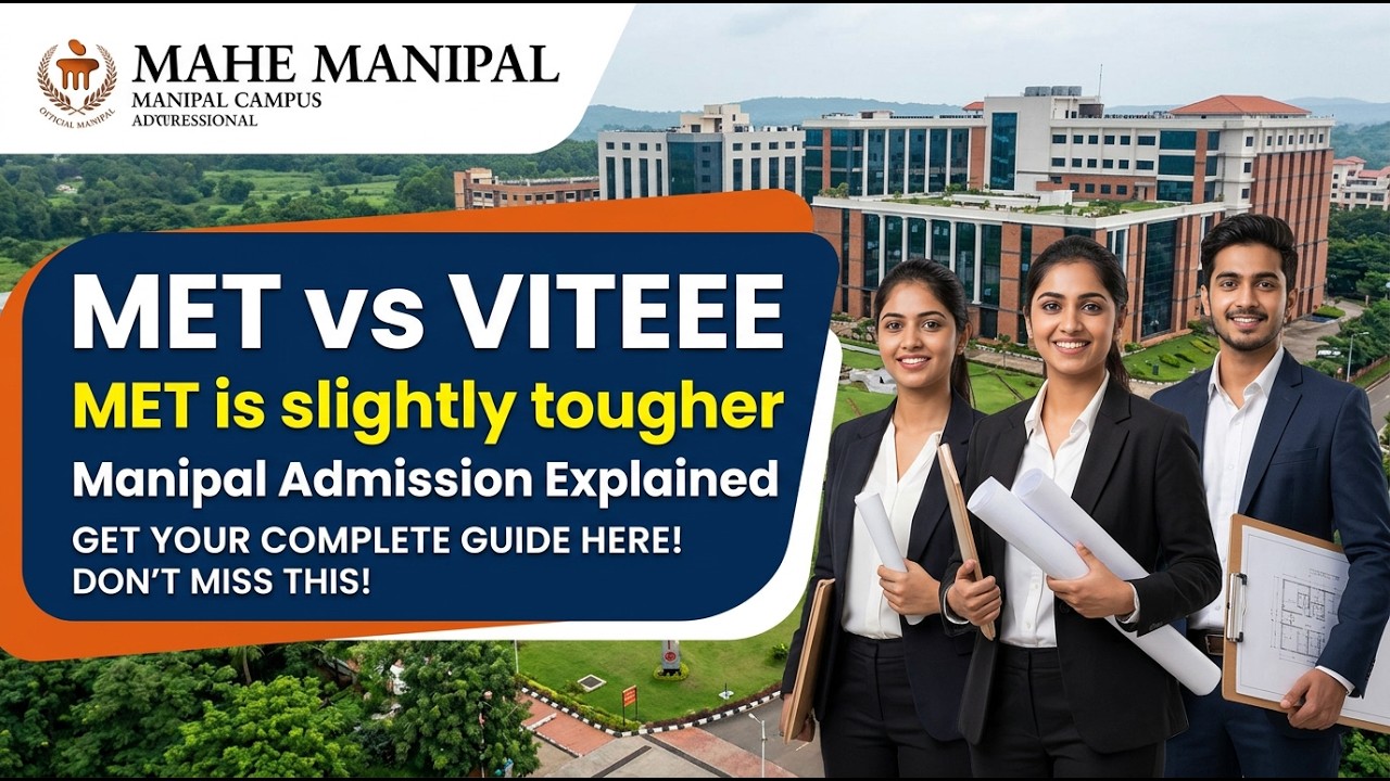 MET 2026 &mdash; Exam Pattern, Cutoff & How to Get CSE at MIT Manipal