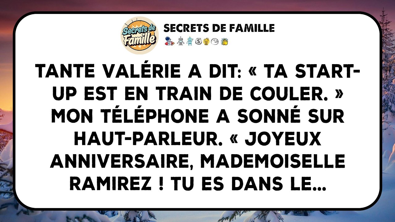 Intervention Familiale Pour Mon Business En Crise ! Forbes A Tout Diffusé En Direct À La Télé.