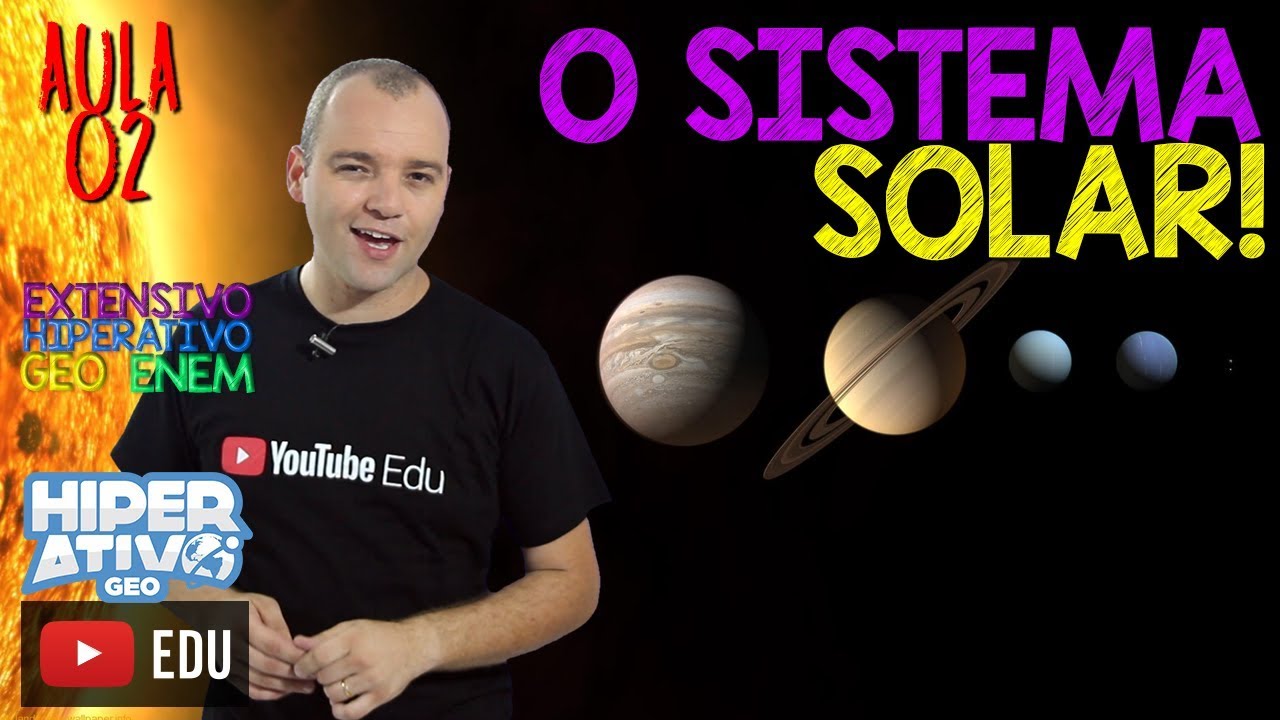 Geografia - TUDO SOBRE O SISTEMA SOLAR E A TERRA EM 4 MINUTOS! | Hiperativo GEO