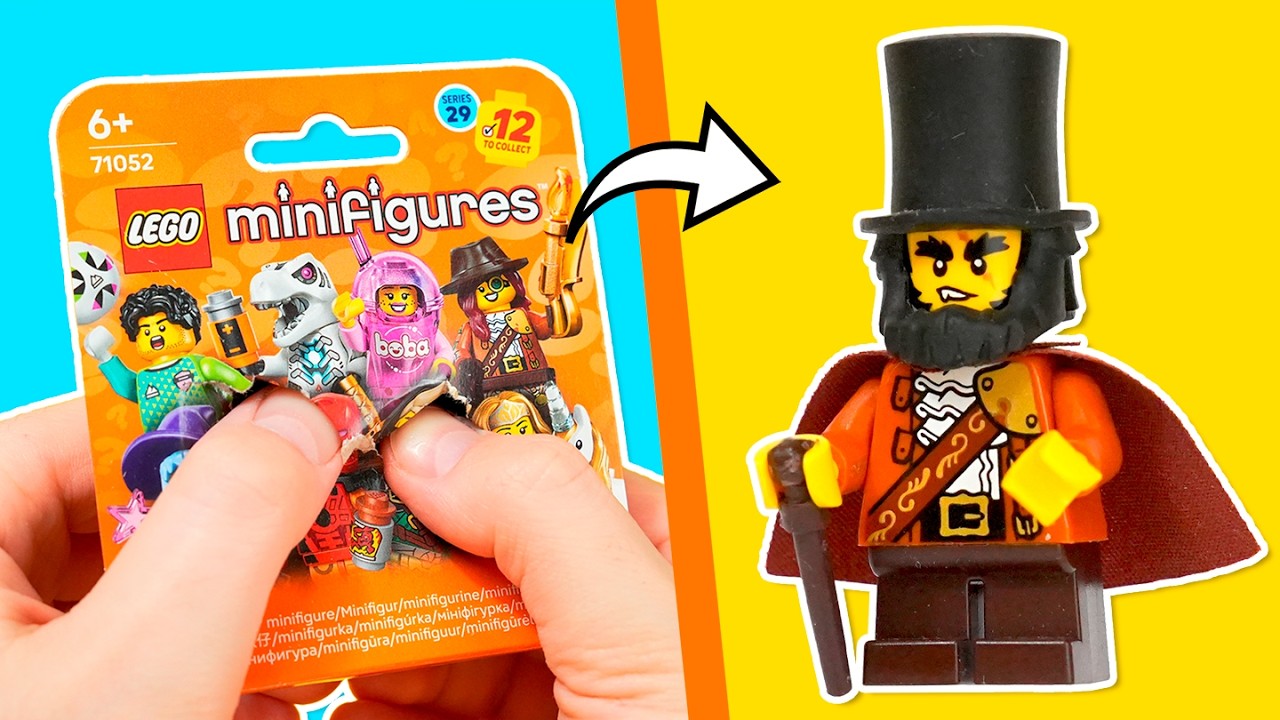 ULEPSZONO nowe minifigurki LEGO!