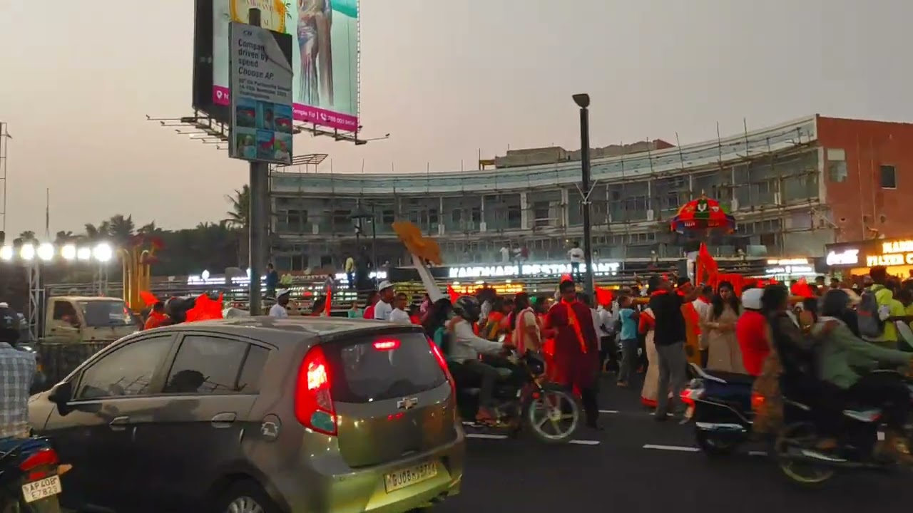 Sobha Yatra – Beach Road #Bhadrachalam #Seetharamula #Kalyanam In #Vizag