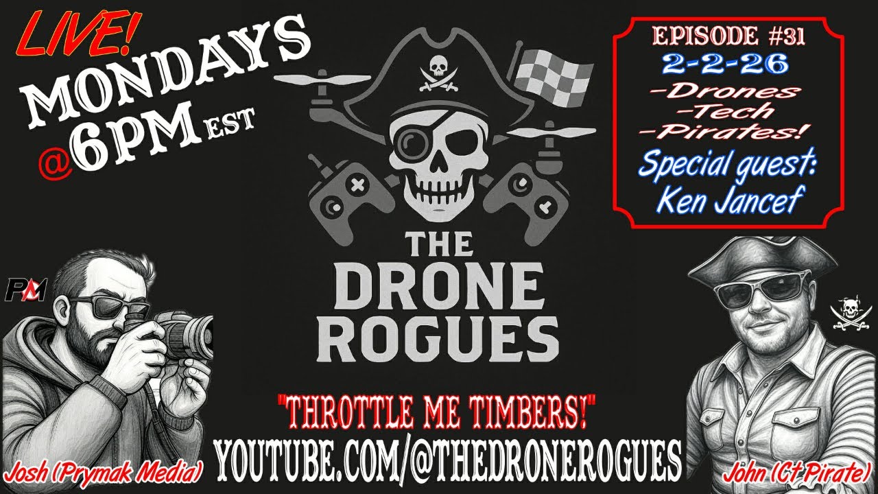 The Drone Rogues Episode 31 with special guest Ken Jancef