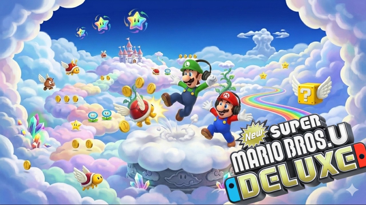 ÜBER DEN WOLKEN... 🎶🎤 | Super Mario Bros. U Deluxe | #006
