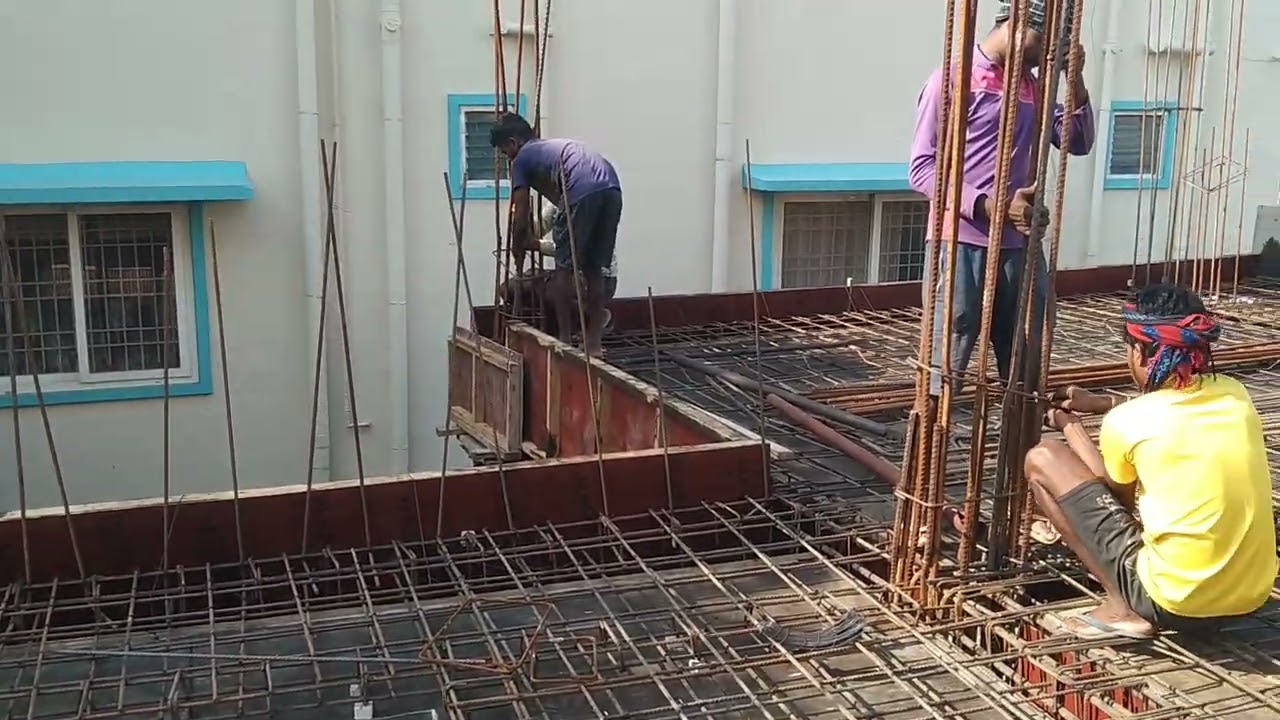 First Floor Roof shuttering & Reinforcement work (1300sft) @Guduvacheri Chennai.