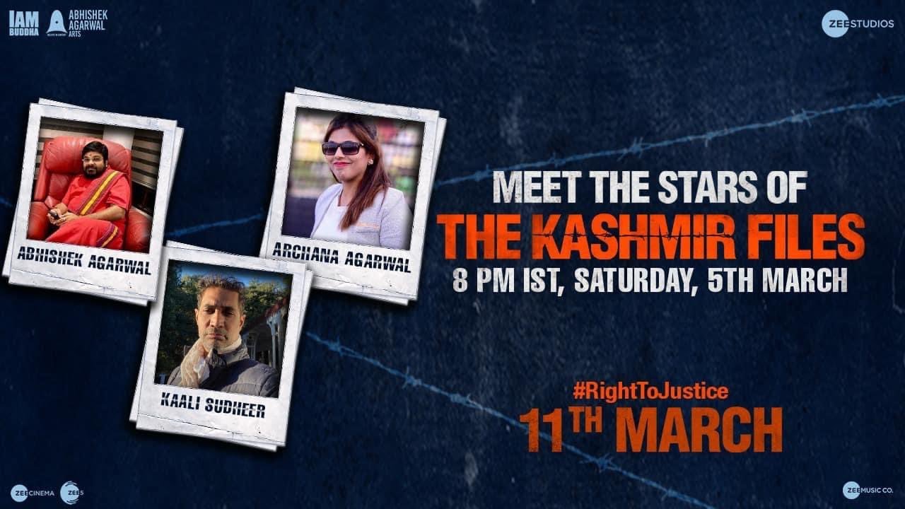 🔴 Meet the Stars LIVE - Brutally Honest Discussion on The Kashmir Files With Abhishek Agarwal