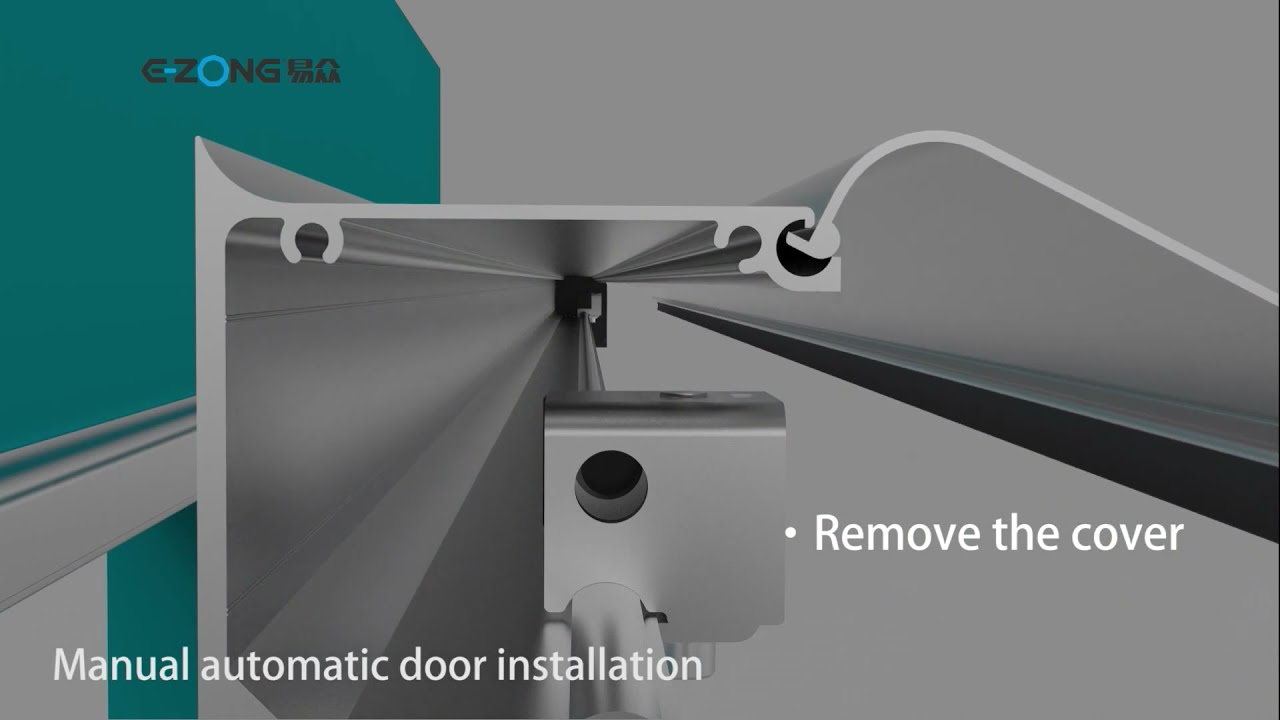 Hospital Interior Hermetic Automatic Door  | E-Zong  Aluminum Doors