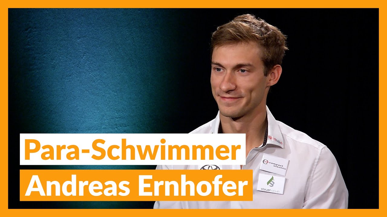 Andreas Ernhofer am Weg zum besten Para-Schwimmer der Welt