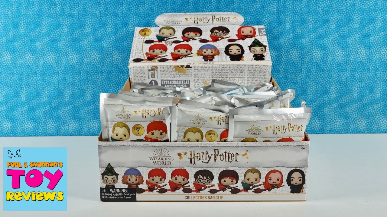 Harry Potter Wizarding World Series 9 Collectors Bag Clip Blind Bag Opening | PSToyReviews
