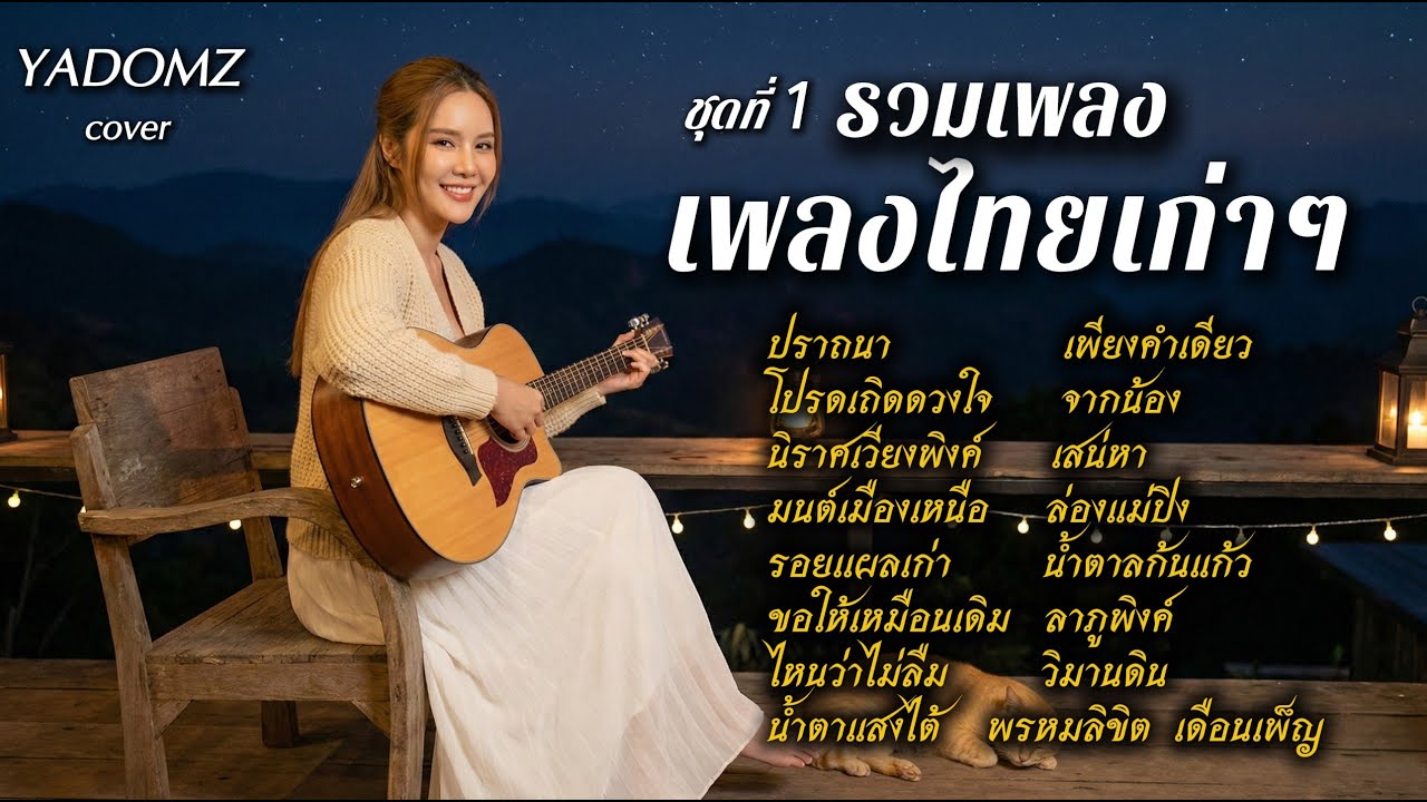 ชุดที่ 1 | รวมเพลงไทยยุคเก่าๆเพราะๆ | ชุดที่ 1 | YADOMZ | อคูสติก