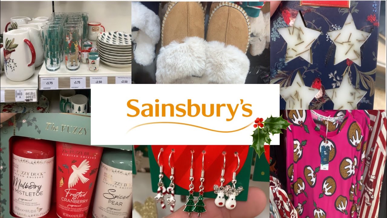 SAINSBURY’S NEW IN🎄CHRISTMAS 🎄 GIFTS | HOME | WINTER COLLECTION | CHRISTMAS 2024 🛍️
