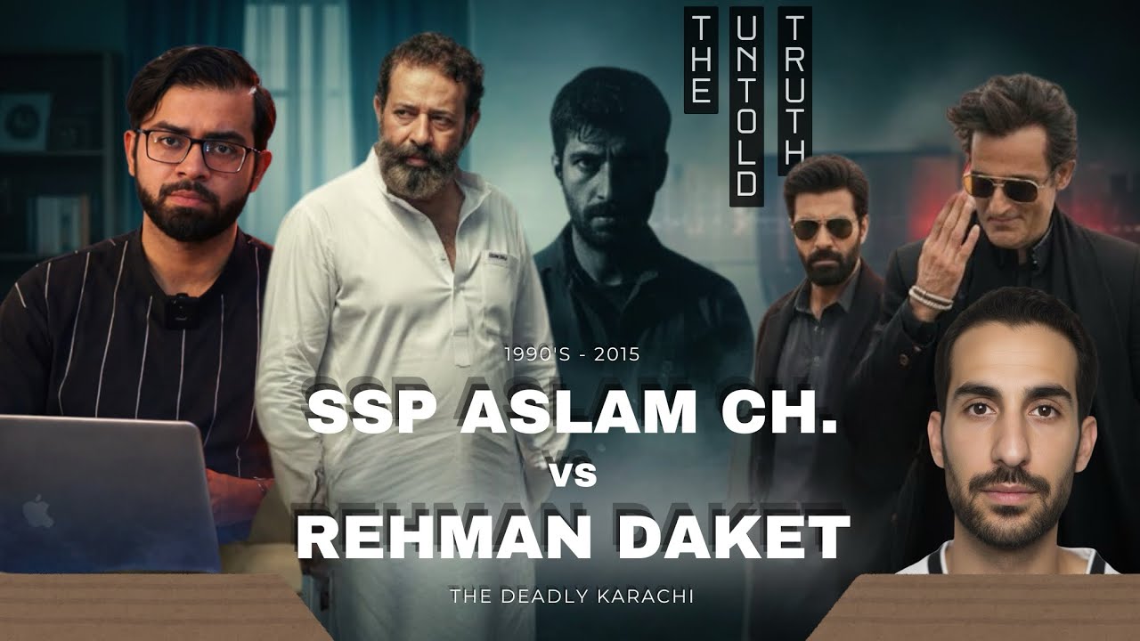 SSP Aslam Chaudhry vs Rehman Daket | The Deadly Karachi Underworld #karachinews 