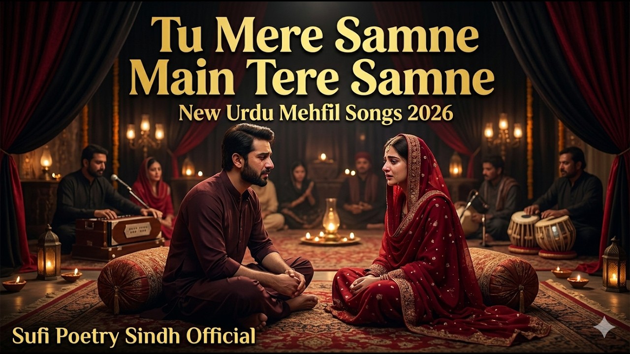 Tu Mere Sammne Main Tere Samne New Urdu Mehfil Songs Sufi Poetry Sindh Officail