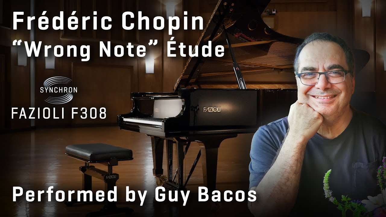 Synchron Fazioli F308: Chopin &Eacute;tude Op 25 No 5