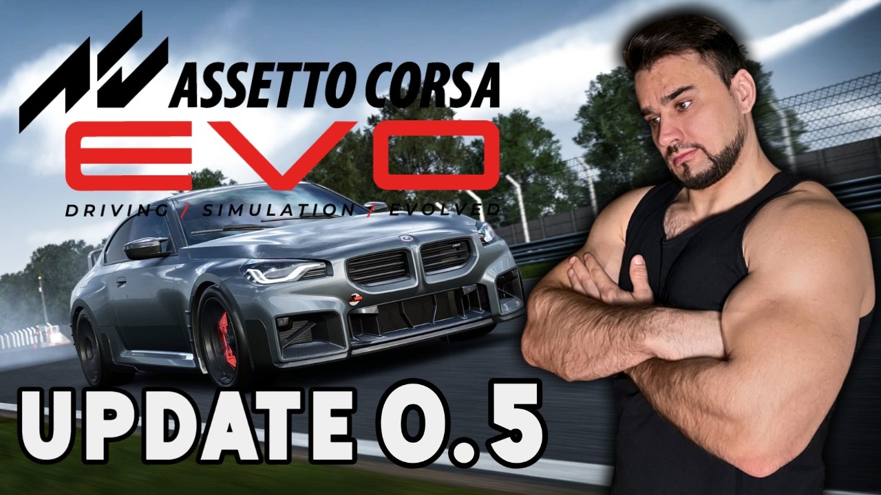 ASSETTO CORSA EVO  | ОБНОВЛЕНИЕ 5.0 | А ГДЕ ОТРКЫТЫЙ МИР????