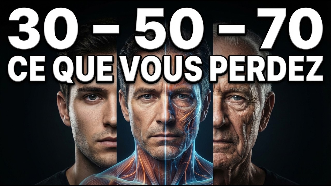 Après 30, 50 et 70 ans : Ce que votre corps perd vraiment (chiffres scientifiques)