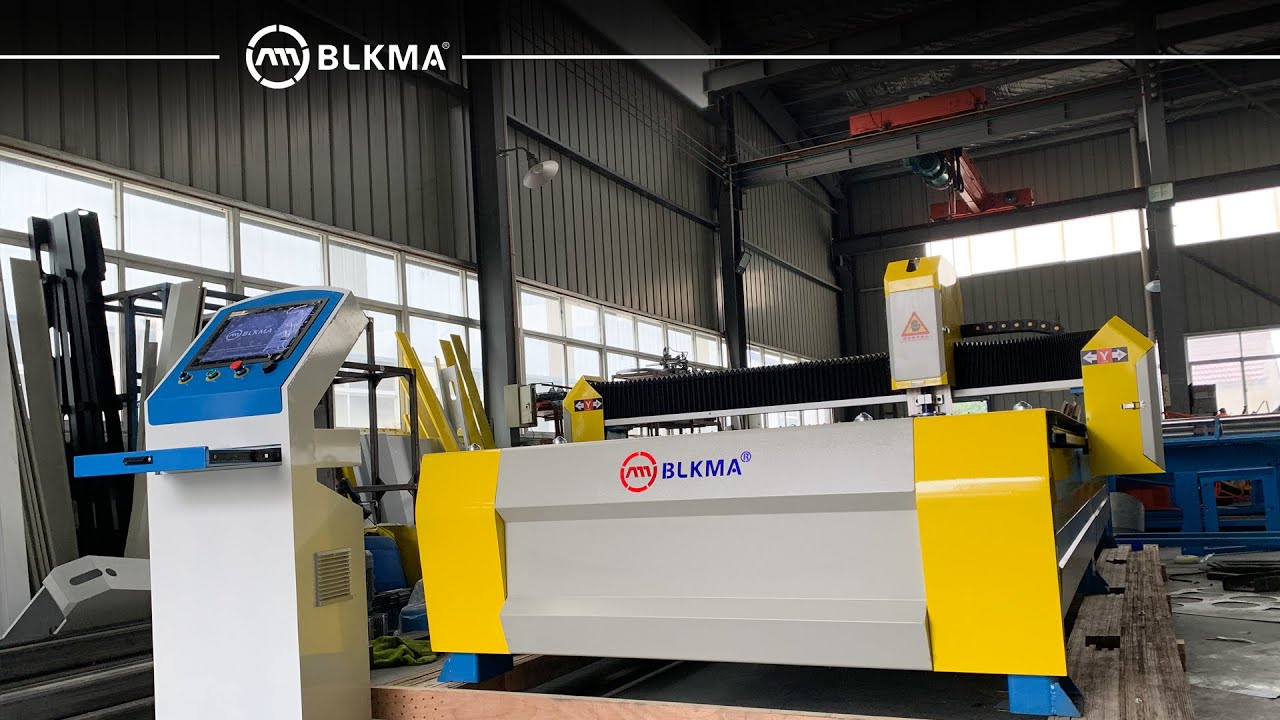 BLKMA&reg; CNC Plasma cutter / Duct plasma table machine / Hypertherm power / full CNC control