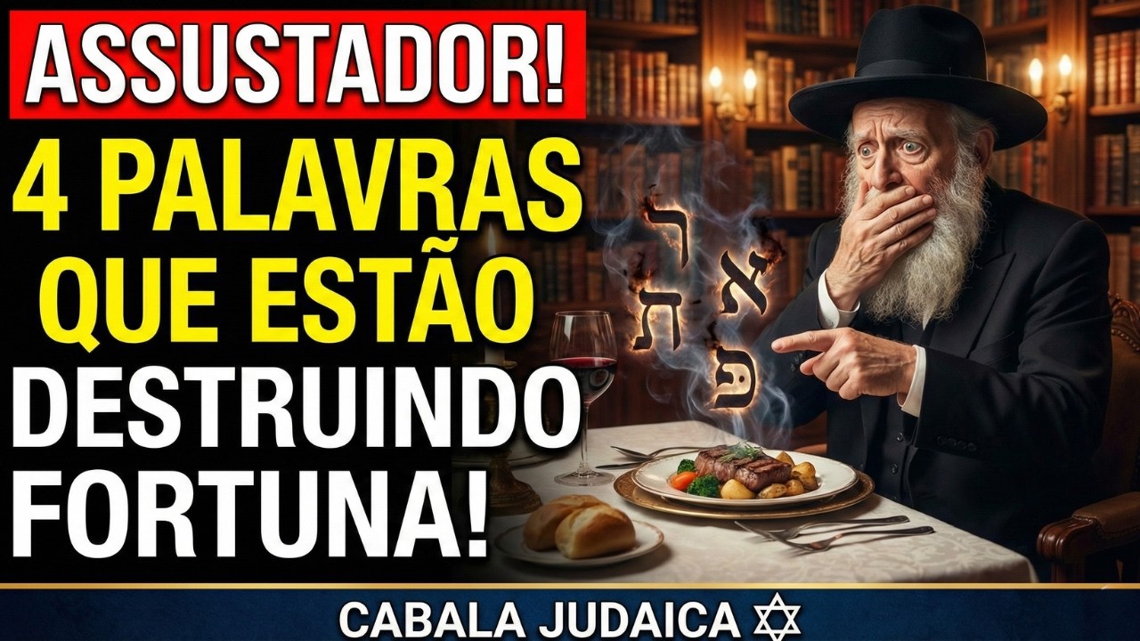 🔴Estas 4 Palavras no Jantar Estão Arruinando Sua Fortuna!