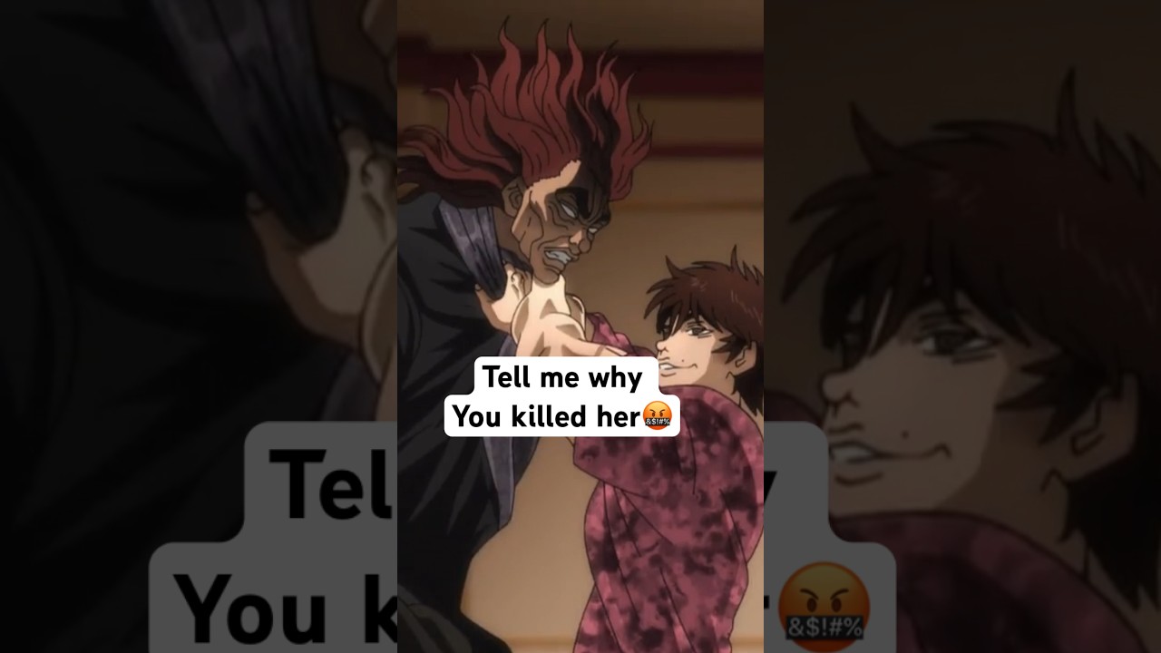 This is what started the fight between Baki and Yujiro🥹. #shorts #viral #anime