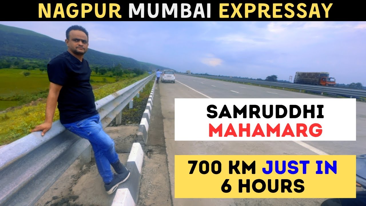 FASTEST Route from Nagpur to Mumbai! Samruddhi Mahamarg Expressway